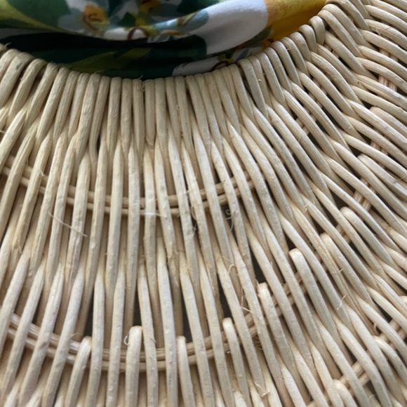 BASKET SATCHEL  Handle  Bag MADE IN VIETNAM Brand-New w/tags - Picture 8 of 8